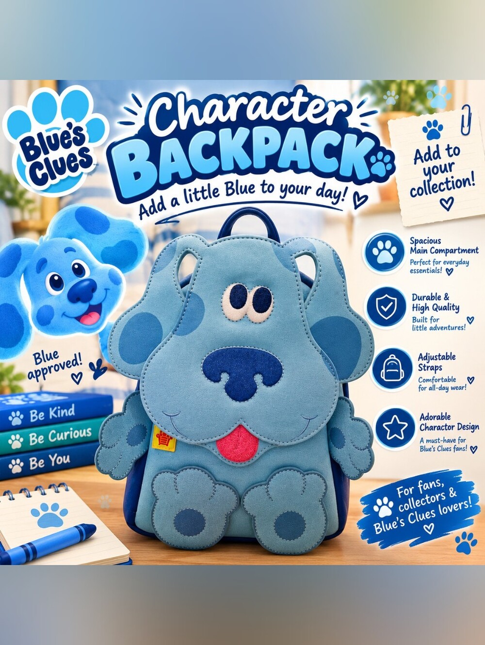 Loungefly Blue's Clues Mini Backpack 💙